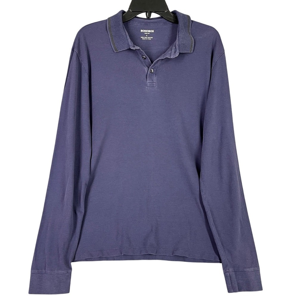 Bonobos Polo Shirt Men L Classic Preppy‎ Heritage Casual Modern Smart Everyday